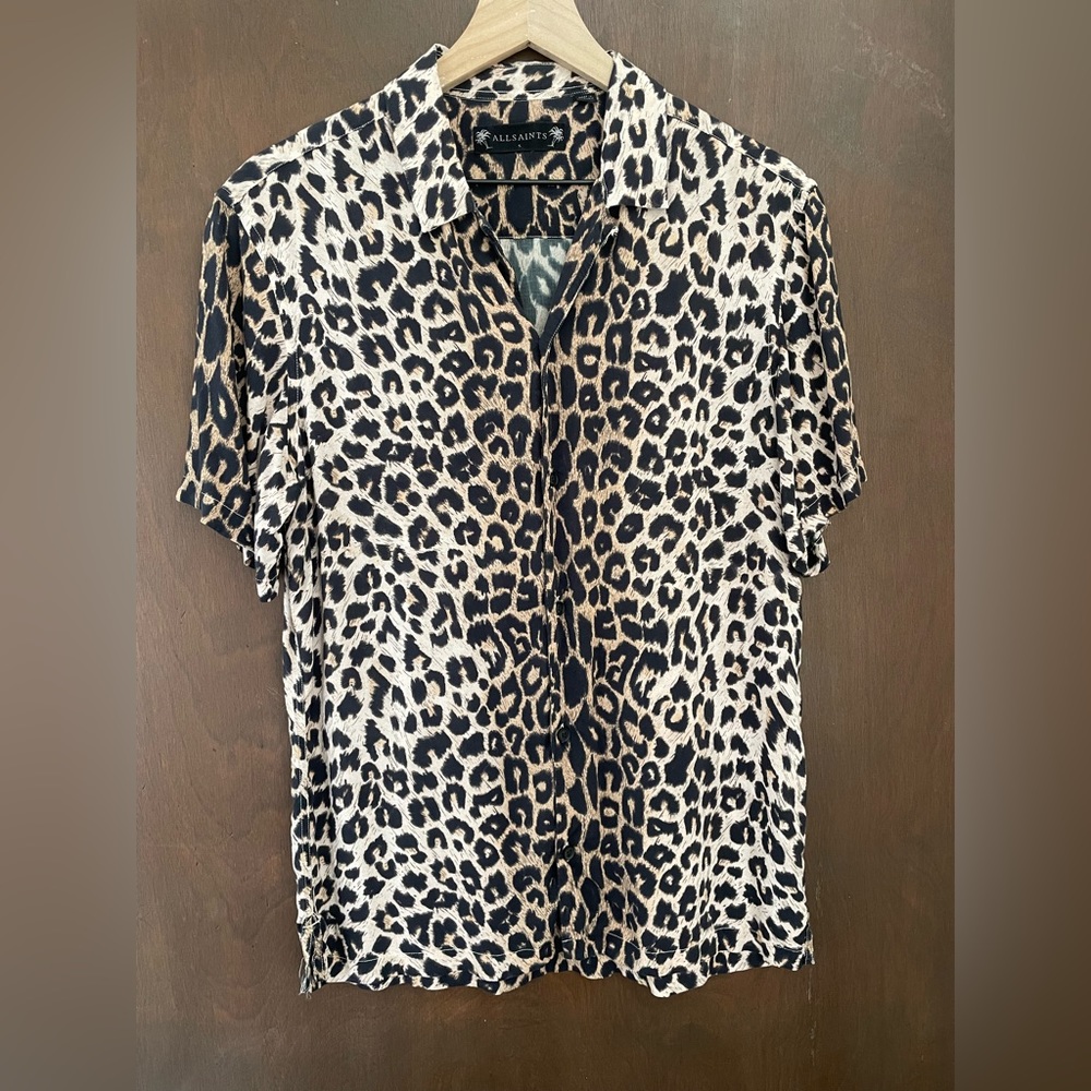 AllSaints Leopard Shirt
